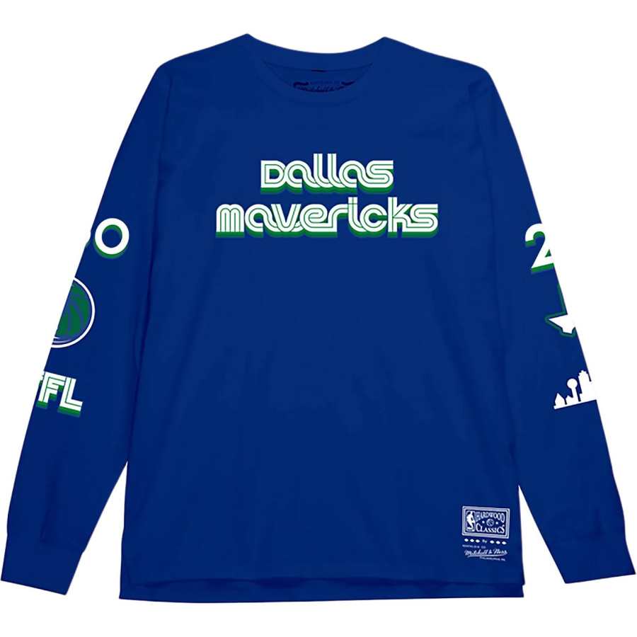 Mitchell Ness Mitchell Ness Dallas Mavericks T Shirt Men's