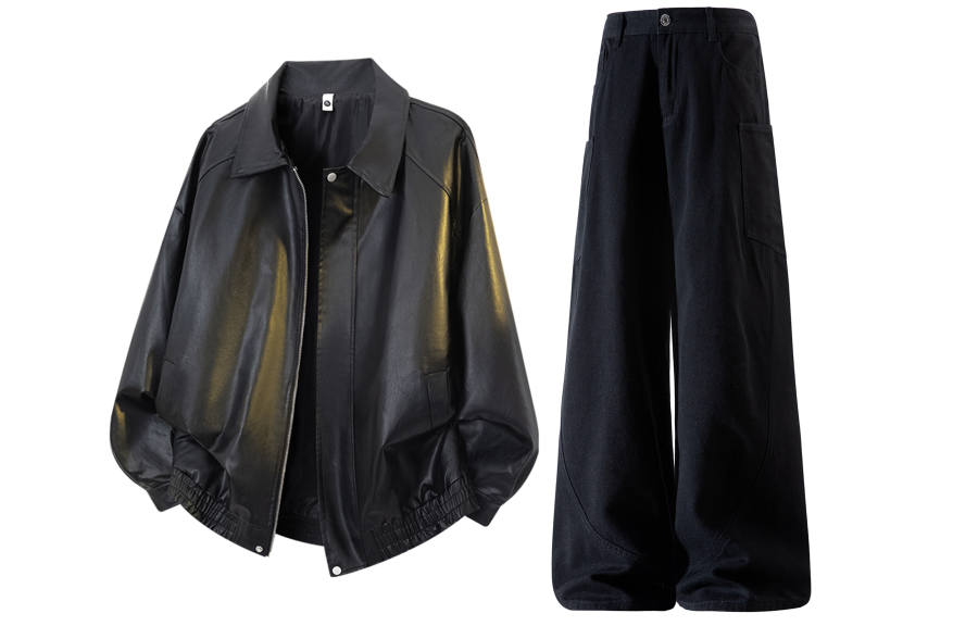X1617 Casual Sportswear Unisex Lapel Thin