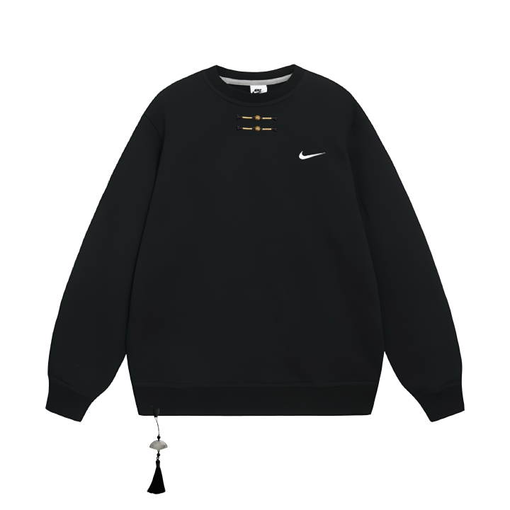Nike Nike Club Sweatshirt Unisex Black
