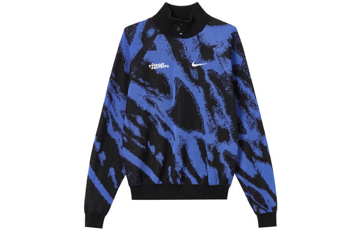 Nike Nike Sweatshirts Men's Blue Half Turtleneck Moderate
