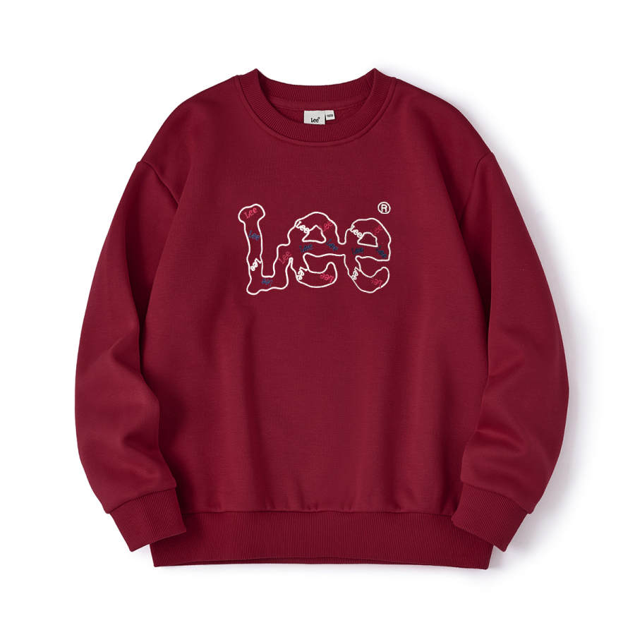 LEE KIDS Sweatshirts Crew Neck Thickened And Fleece Lined