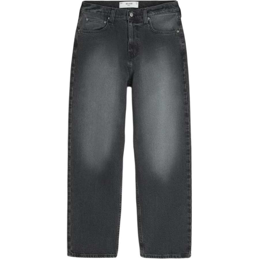 Hollister/ Jeans Men's Black Moderate Straight Fit Pants
