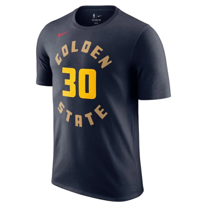 Nike Nike Golden State Warriors Mnk City Edition Essential T Shirt Unisex