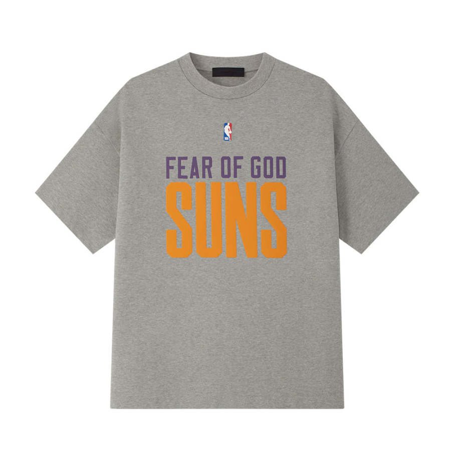 Fear Of God Essentials x Nba Suns 90s Teenba print T-shirt