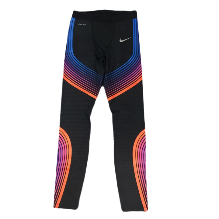 Nike Nike Sports Pants Men's Black Rainbow Moderate