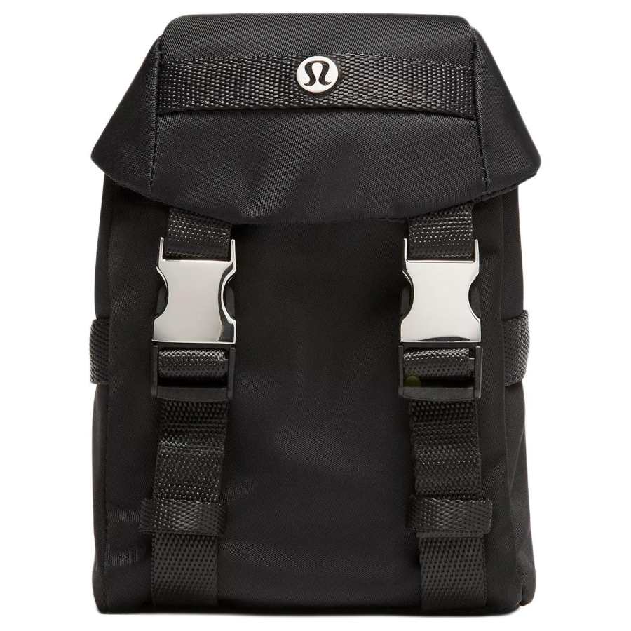 Lululemon Lululemon Wunderlust Nylon Polyester Coin Purse Unisex Black