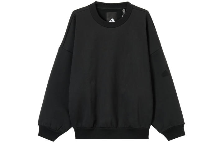 Adidas Adidas Sweatshirts Men's Black Crew Neck Moderate Other