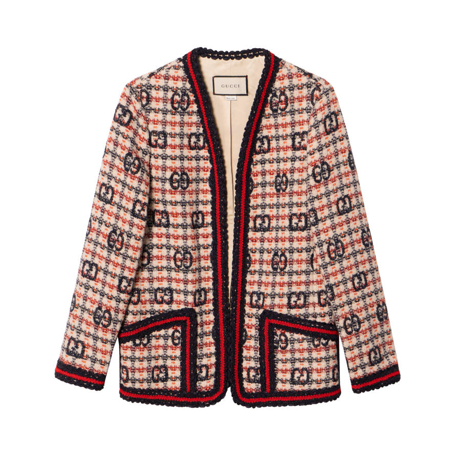 GUCCI 【Previous Season】GG tweed jacket