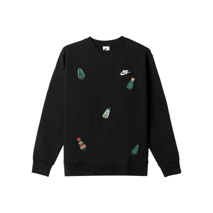 Nike Nike Sweatshirts Men's Black Crew Neck Moderate