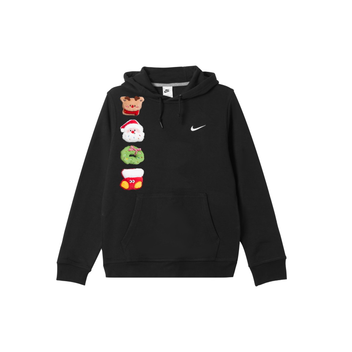Nike Nike Sweatshirts Men's Black Hooded Moderate Regular