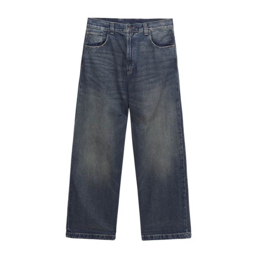 Carhartt WIP Jeans Men's Blue Moderate Straight Fit Pants