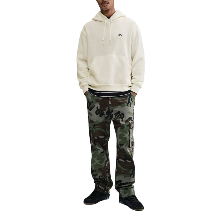 Nike Nike SB Sweatshirts Men's Sail White/Black Hooded Moderate Regular