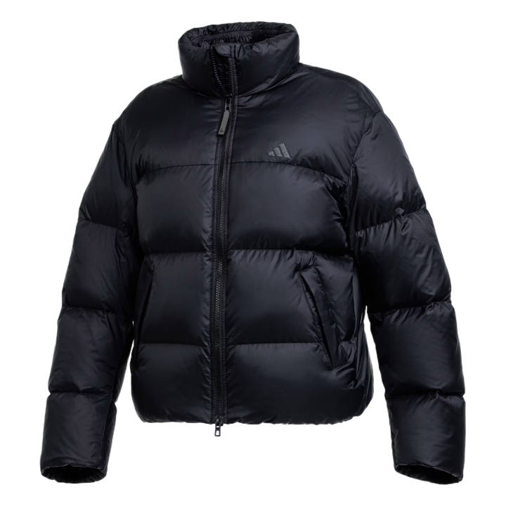 Adidas Adidas Down Jackets Women's Black Stand Collar