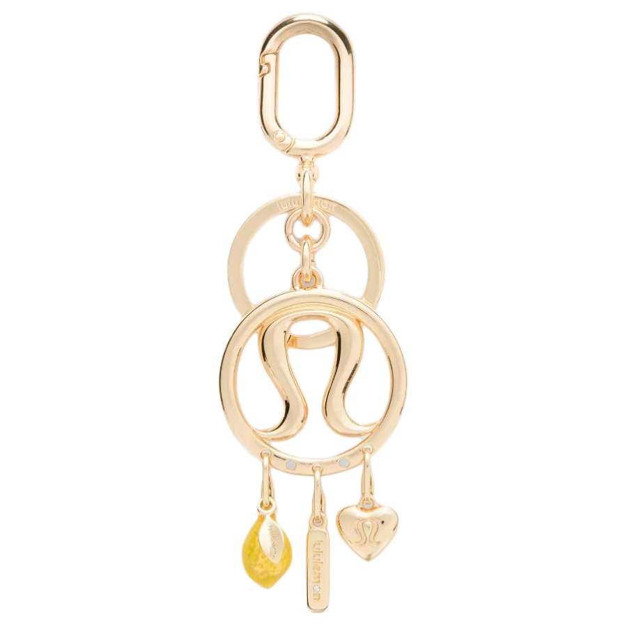 Lululemon Zinc Alloy With Iron Copper Alloy Bag Charm Bag Merch Women's Multicolor & Gold