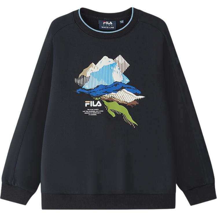 FILA Kids Sweatshirts Crew Neck Moderate