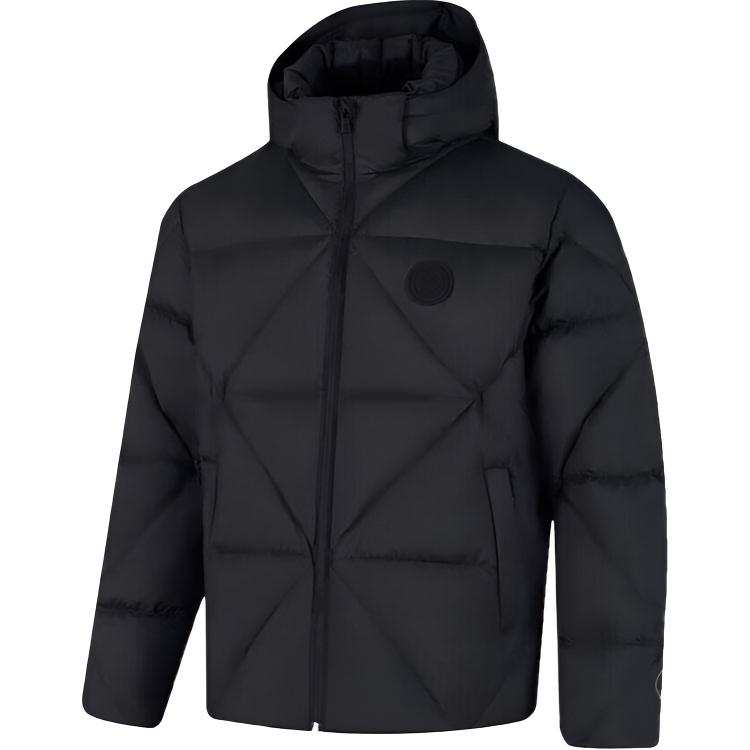 Li-Ning Li Ning Down Jackets Men's Black Hooded Moderate
