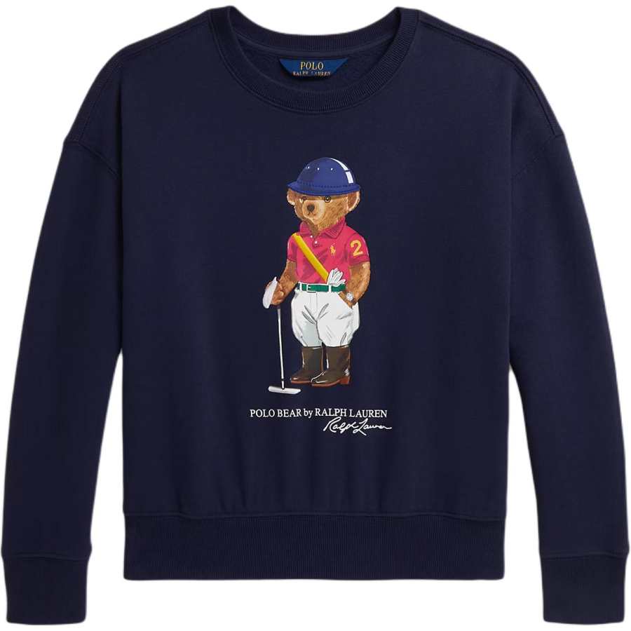 Polo Ralph Lauren Sweatshirt Polo Bear Newport Marine Blue Teenagers