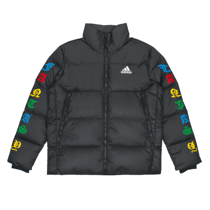 Adidas Adidas Down Jackets Unisex Black Stand Collar Moderate