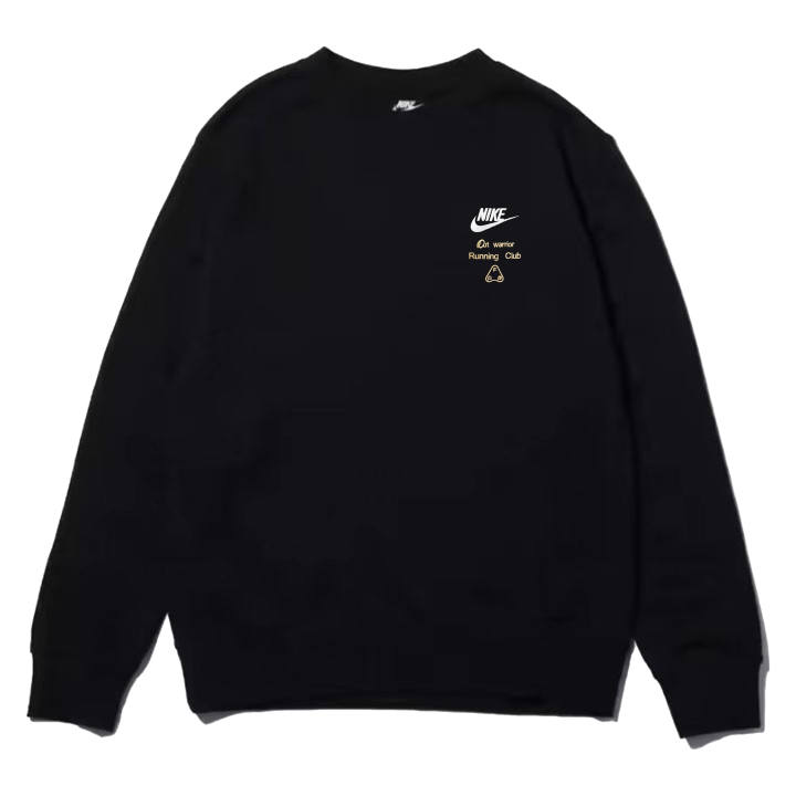Nike Nike Sweatshirts Unisex Black Crew Neck Moderate Regular