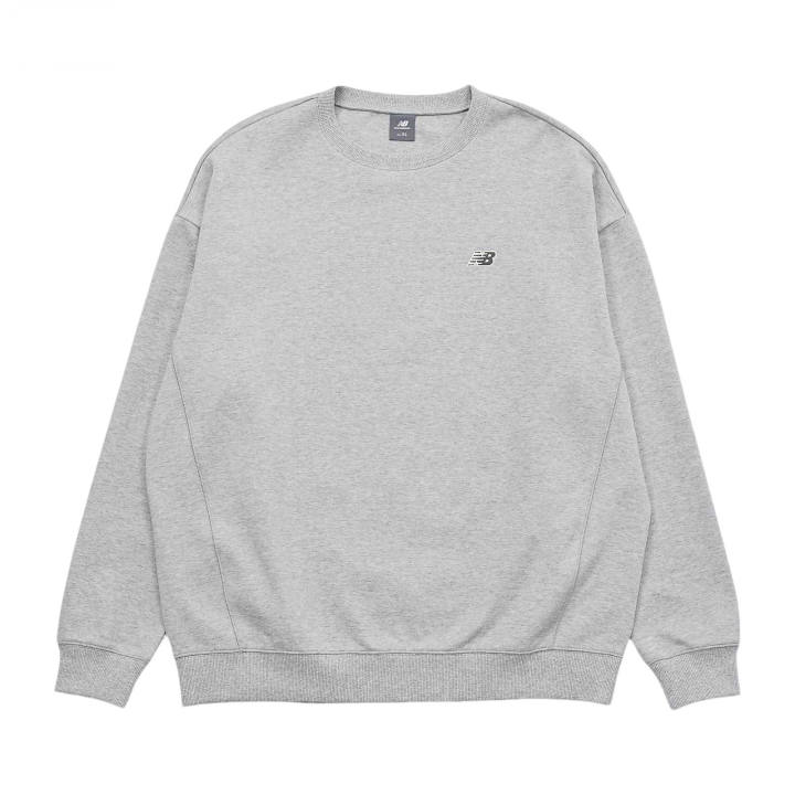 New Balance New Balance Sweatshirts Men's Gray Crew Neck Moderate Regular