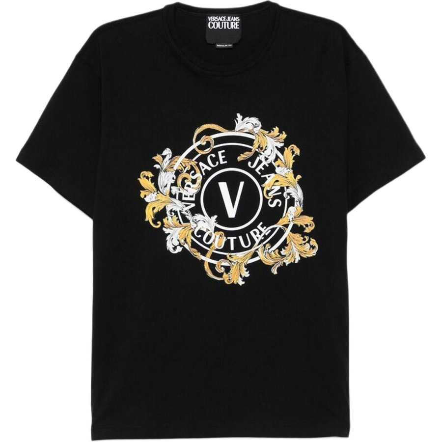VERSACE JEANS COUTURE Baroque Logo T Shirt