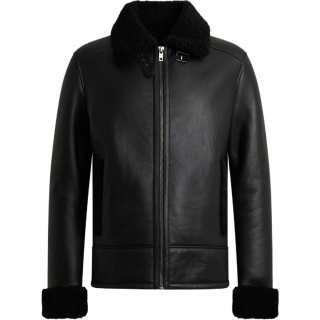 BALLY FW25 Leather Jacket Men's