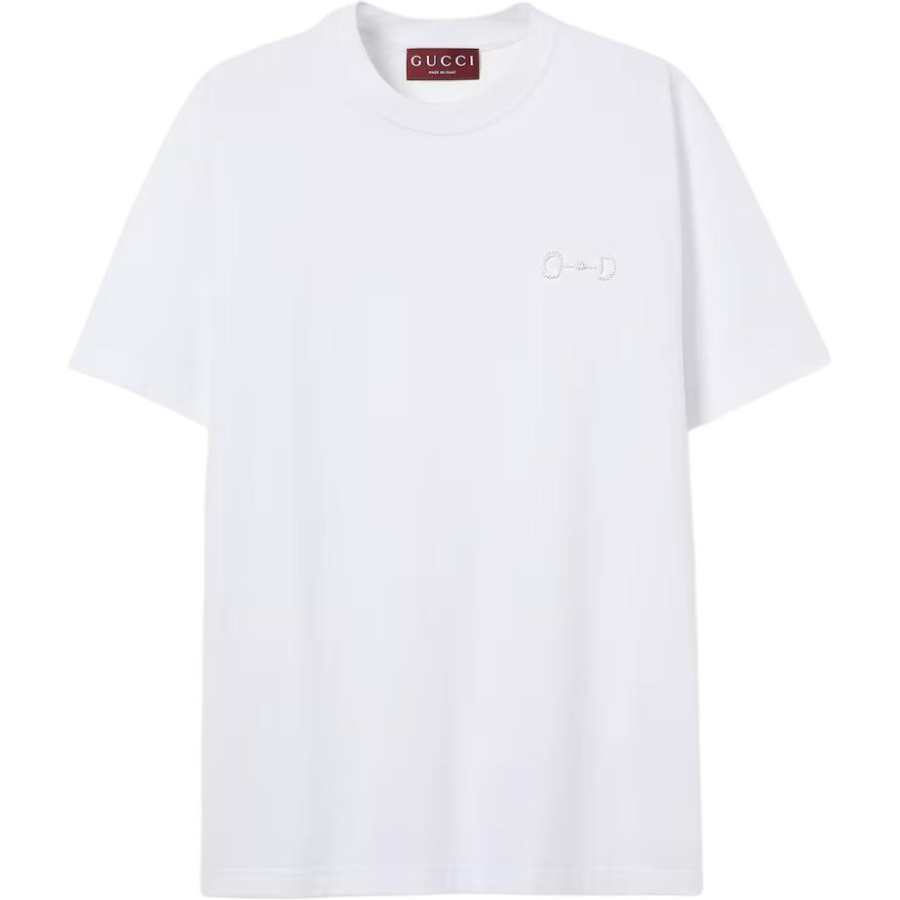Gucci Cotton jersey T-shirt with embroidery