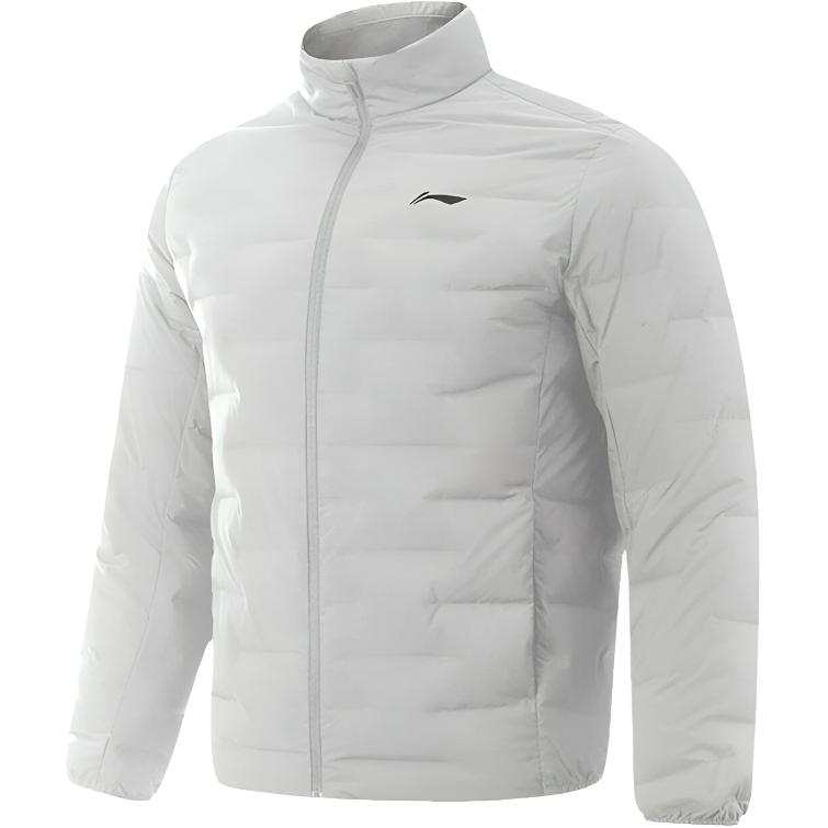 Li-Ning Li Ning Down Jackets Men's Gray Stand Collar Moderate