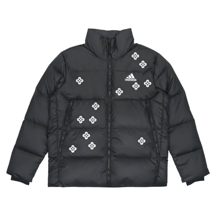 Adidas Adidas Down Jackets Unisex Black Stand Collar Moderate