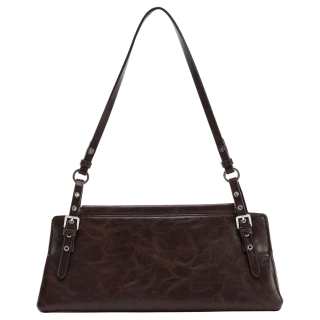 ZARA Pu Shoulder Bag Women's Red Black