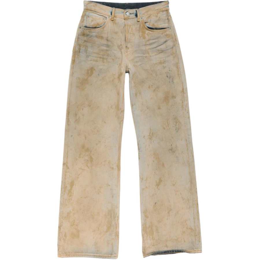 Acne Studios Acne Studios patch denim wide-leg jeans