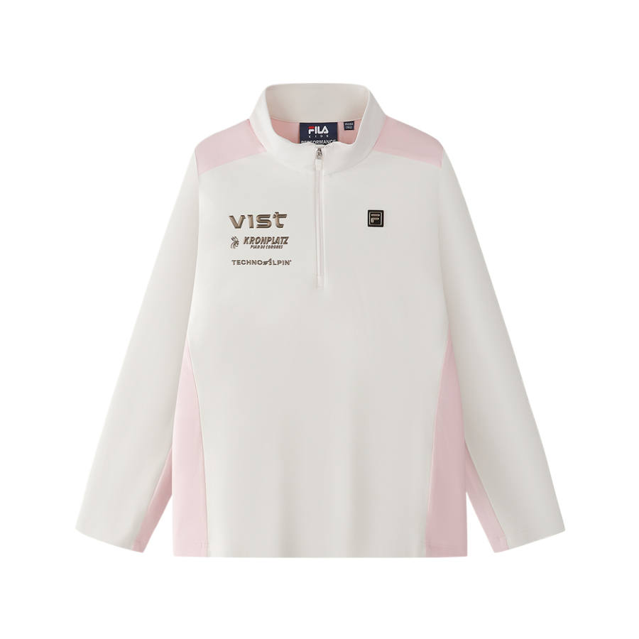 FILA KIDS T Shirts Stand Collar Moderate