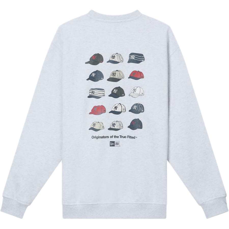 New Era T Shirts Unisex Gray Crew Neck