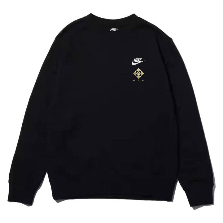 Nike Nike Sweatshirts Unisex Black Crew Neck Moderate Regular