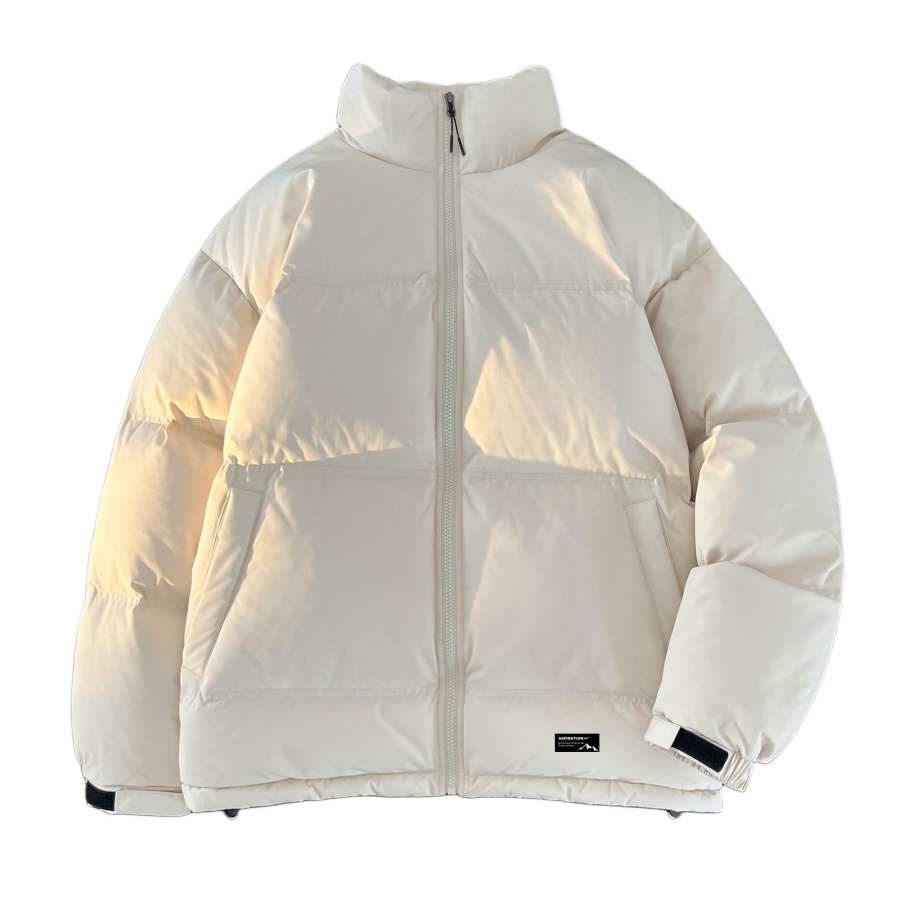 WARRIOR WARRIOR Down Jackets Women's Stand Collar Fleece Lined Puffer Jacket
