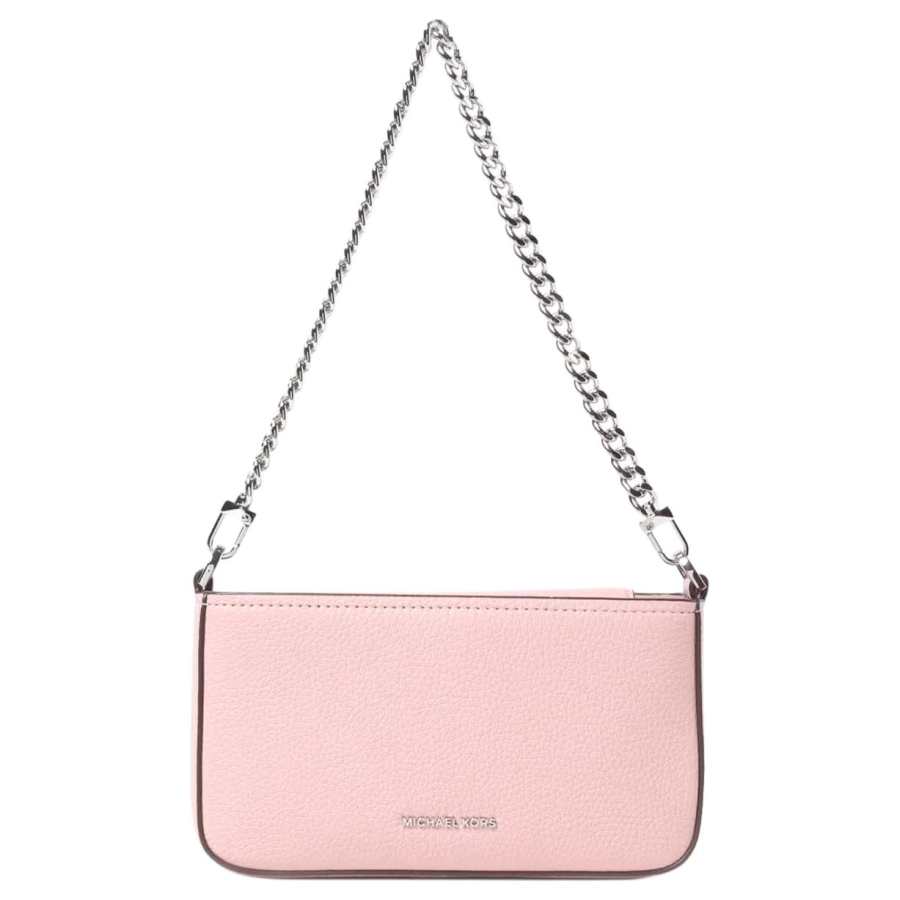 MICHAEL KORS Bryant Cow Leather Shoulder Bag, Crossbody Bag Small Women's Light Pink