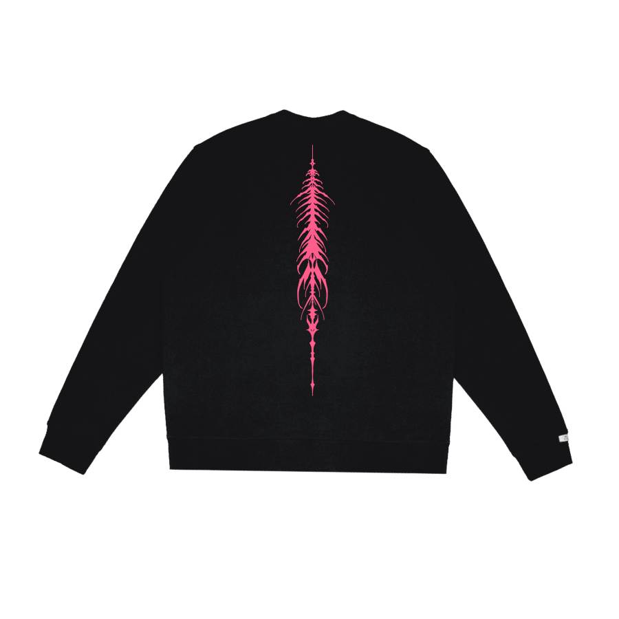 Adidas Adidas LABEL Sweatshirts Unisex Black Crew Neck Moderate Regular