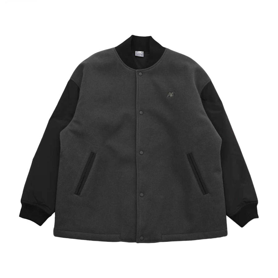 New Balance New Balance Jackets Men's Black Gray Color Stand Collar Moderate Other