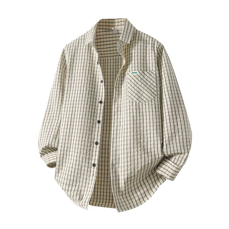 Jeep Jeep Shirts Men's Lapel Moderate