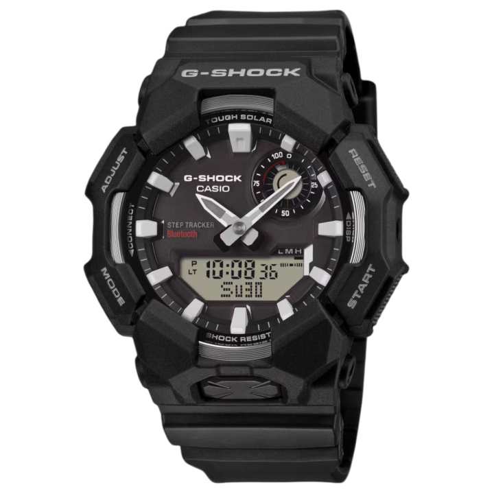 CASIO CASIO GA B010 Collection Solar Quartz Movement Resin Strap Watch Men's Watches Gray Dial
