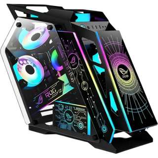 AOC Small Coffee Irregular Shape Console Desktop Computer 12400F ASUS RTX 5050 Gaming Esports Assembled PCs