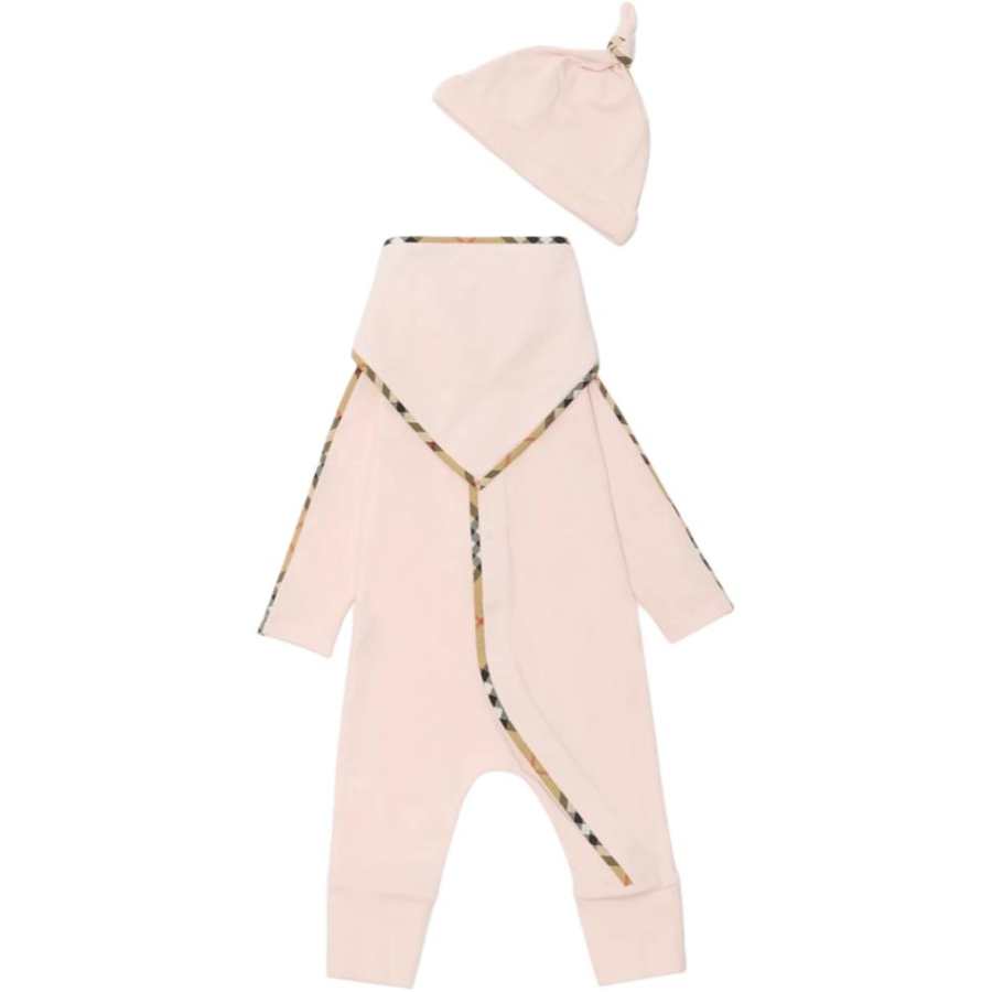 Burberry Jumpsuit Three Piece Set Infant And Toddler