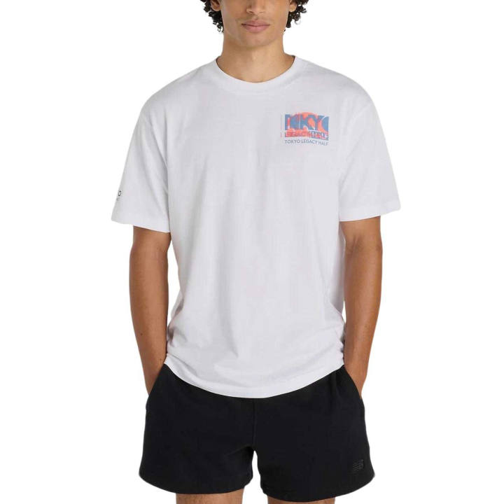New Balance New Balance Tokyo Legacy Half T Shirt Men's
