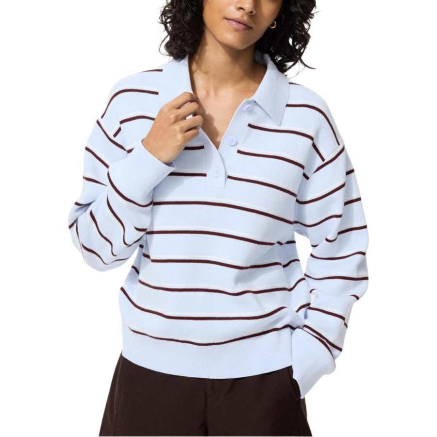 UNIQLO Knitwear Women's Light Blue Moderate