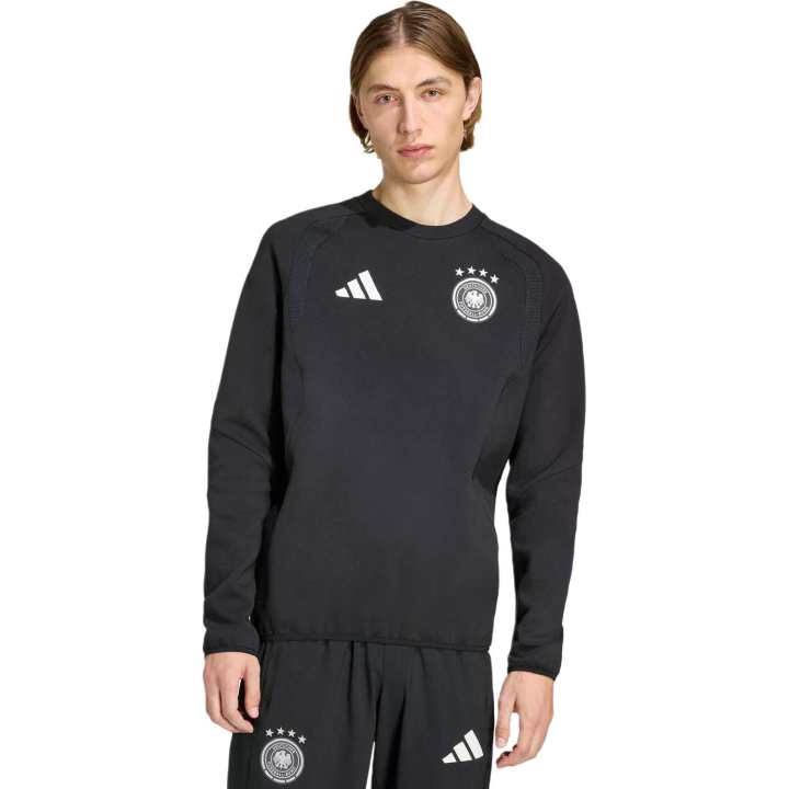 Adidas Adidas Sweatshirts Men's Black Crew Neck Moderate