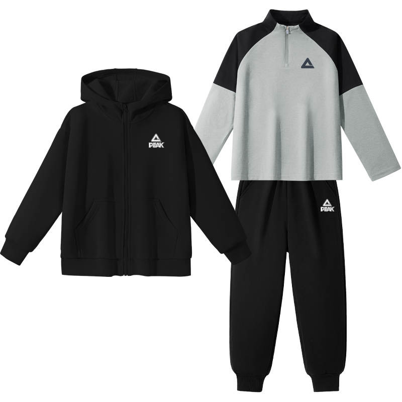 PEAK Kids Casual Sportswear Hooded Moderate