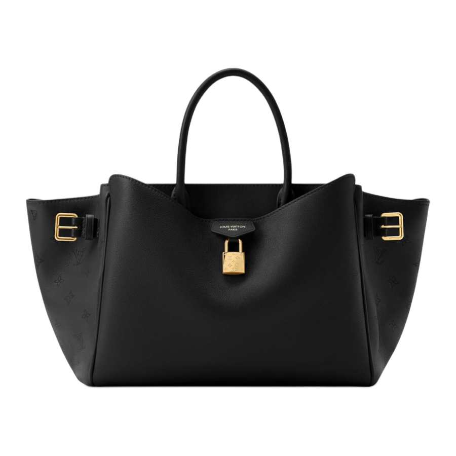 LOUIS VUITTON Vendome Cow Leather One Shoulder Handbag Small Women's Black