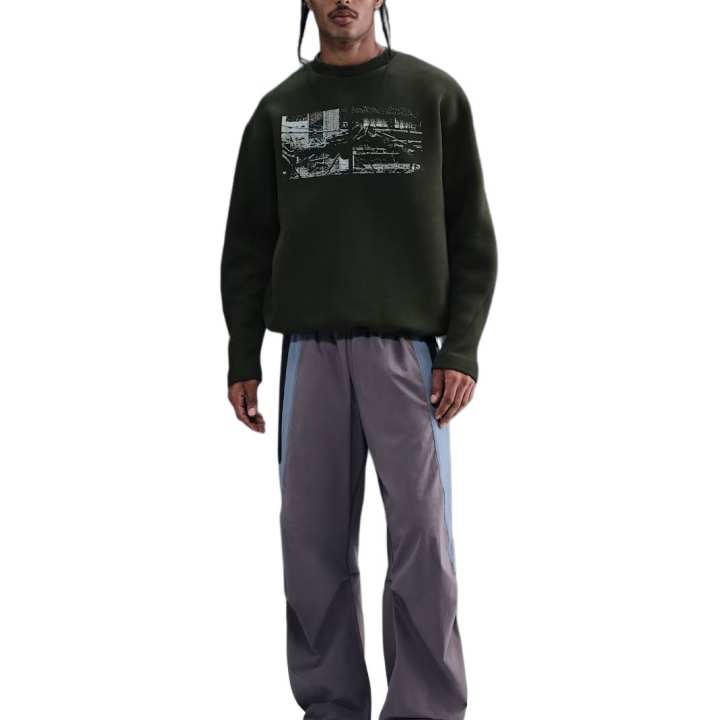 Nike Nike Tech Men's Fleece Crew with Reflective Accents