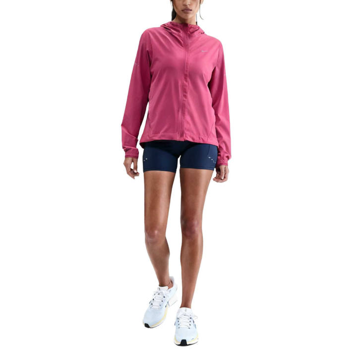 Nike Nike Running Jackets Women's Beetroot Red Hooded Thin Soft Shell