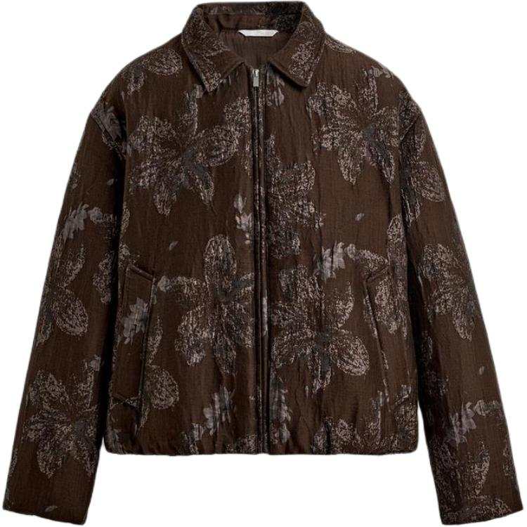 ZARA ZARA Jackets Men's Chocolate Lapel Moderate Other